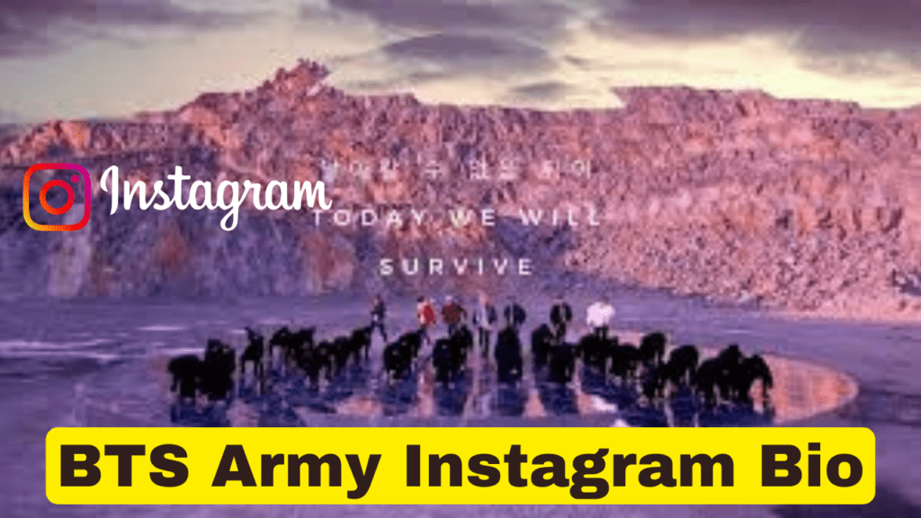 BTS Army Instagram Bio