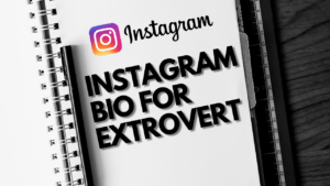 Instagram Bio For Extroverts