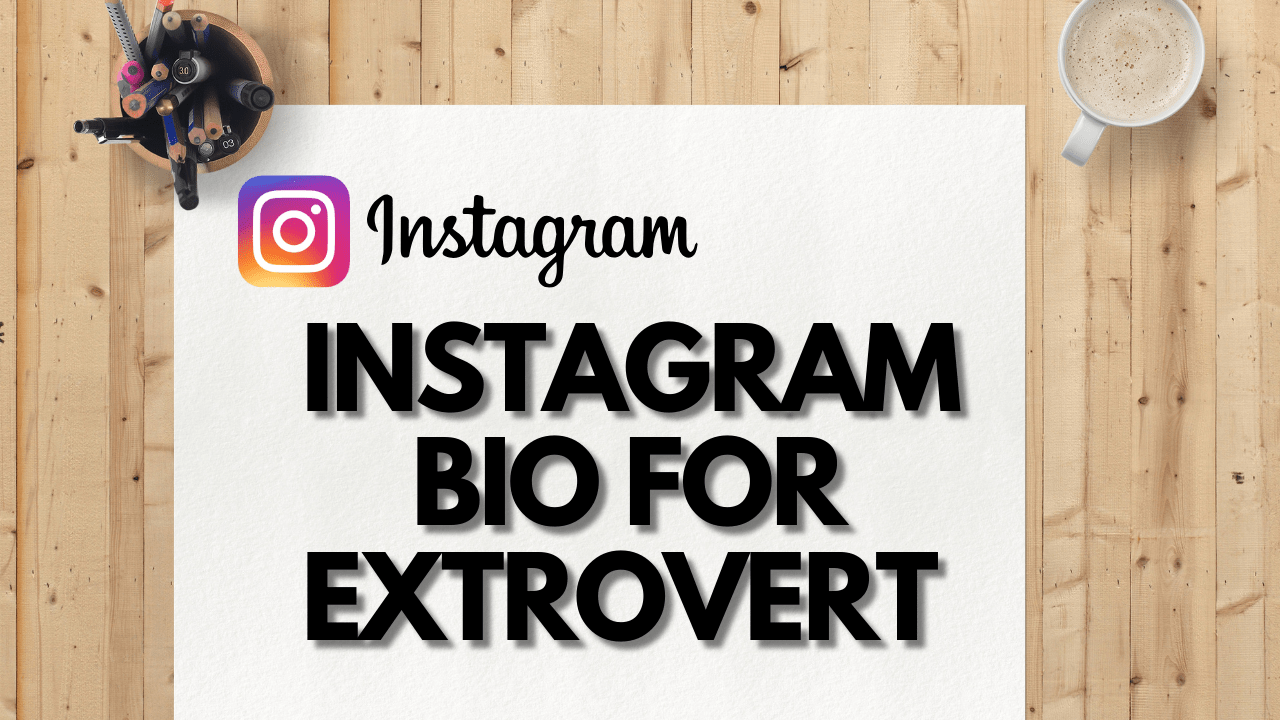 Instagram Bio For Extroverts